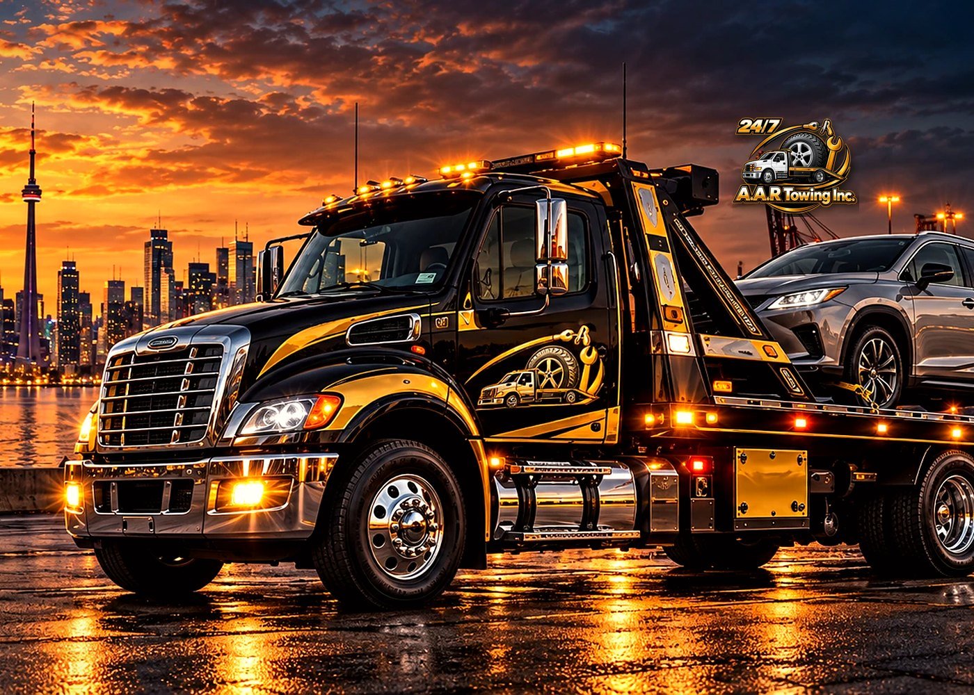 A.A.R Towing tow truck — 24/7 towing in Etobicoke, Toronto